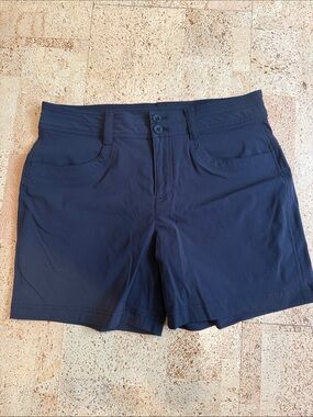 Eddie Bauer Black Classic Stretch Hiking Shorts